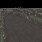 This was the initial layout of the Guest Wing halls, but after some testing and feedback, I learned that a tighter space helped keep the Player focused on their objective.