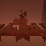 Players must traverse through claustrophobic corridors until they all meet at a large choke point leading to the Chasm section.