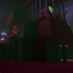 Multiple paths are present within this area, all ultimately lead to the same point but Players can take different paths to find different loot and avoid patrolling enemies.