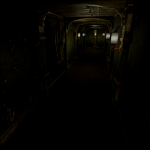 The halls are long and dark, but were broken up with supports and pillars to make a single hall feel like multiple small chunks to keep Players engaged.