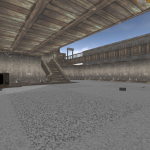 The Main Hall had a lot of open space so Players wouldn't have to fear that something could sneak up behind them.